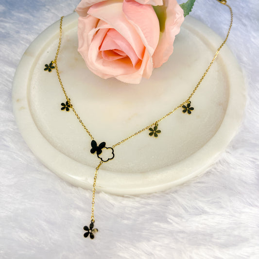 Stainless steel Daisy Flower Necklace