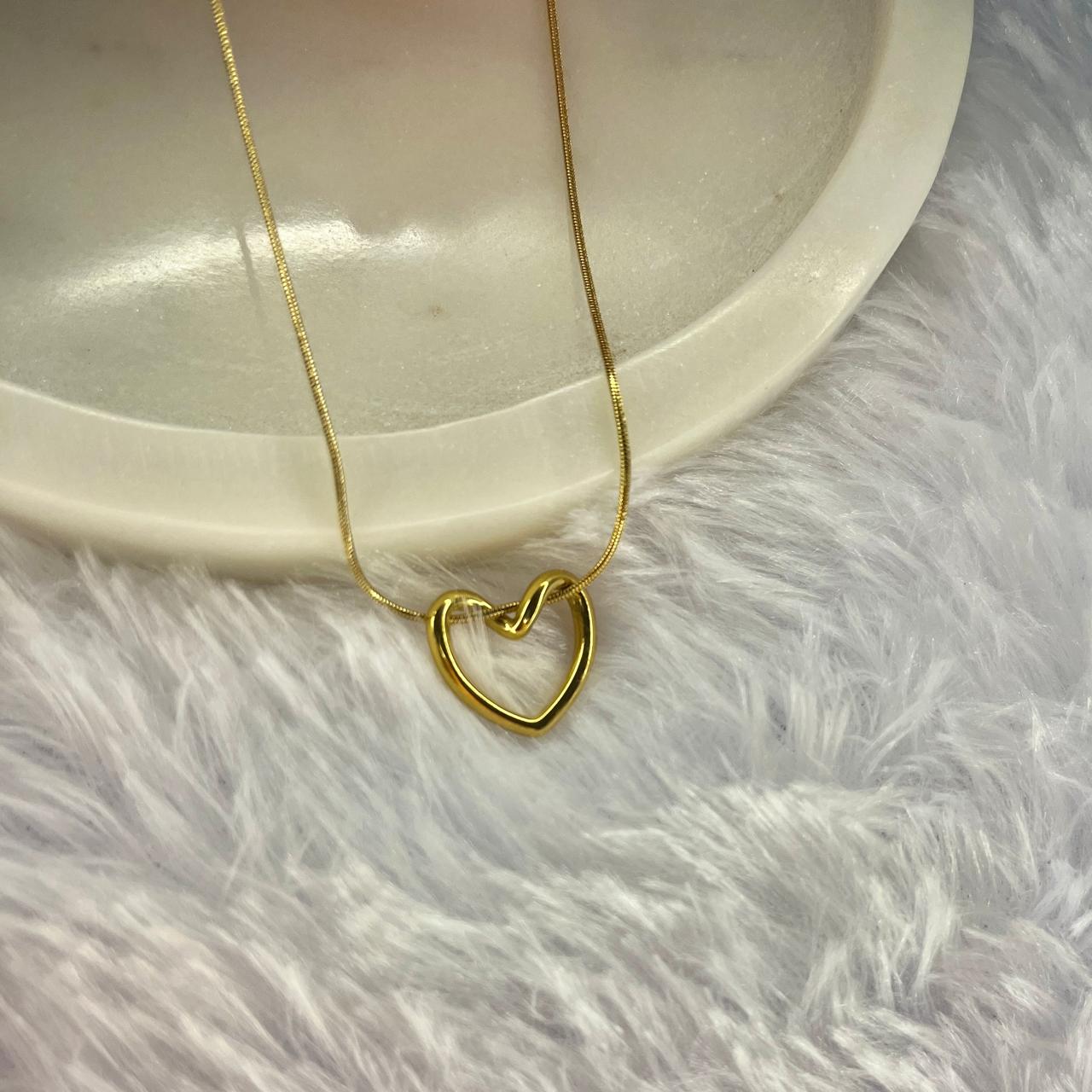 Stainless steel Heart Necklace