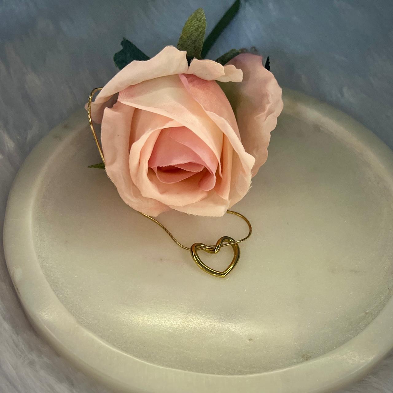 Stainless steel Heart Necklace